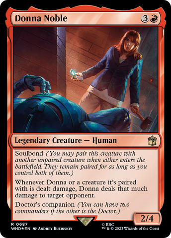 Donna Noble (Surge Foil) [Doctor Who]