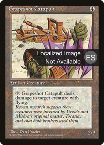 Grapeshot Catapult [Fourth Edition Foreign Black Border]