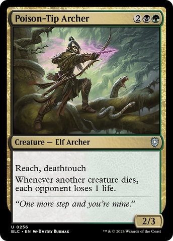 Poison-Tip Archer [Bloomburrow Commander]
