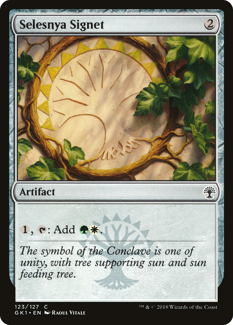 Selesnya Signet [GRN Guild Kit]