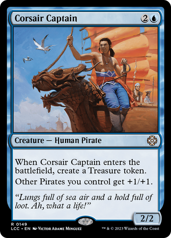 Corsair Captain [The Lost Caverns of Ixalan Commander]
