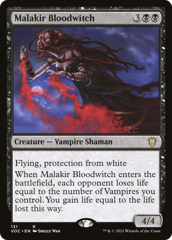 Malakir Bloodwitch [Innistrad: Crimson Vow Commander]