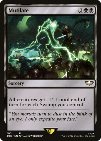 Mutilate [Universes Beyond: Warhammer 40,000]