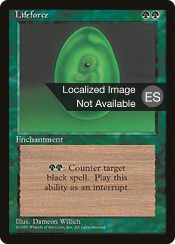 Lifeforce [Fourth Edition Foreign Black Border]