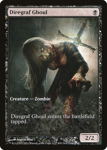 Diregraf Ghoul (Game Day) [Innistrad Promos]
