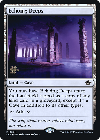 Echoing Deeps [The Lost Caverns of Ixalan Prerelease Cards]
