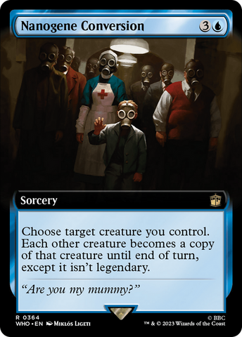 Nanogene Conversion (Extended Art) [Doctor Who]