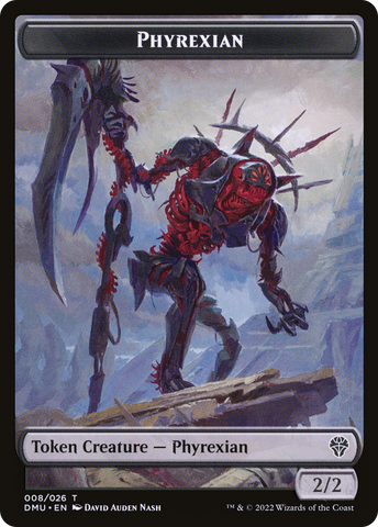 Phyrexian Token [Dominaria United Tokens]