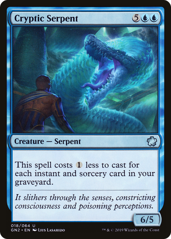 Cryptic Serpent [Game Night 2019]