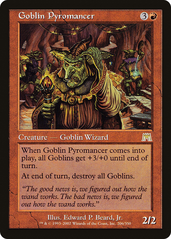 Goblin Pyromancer [Onslaught]