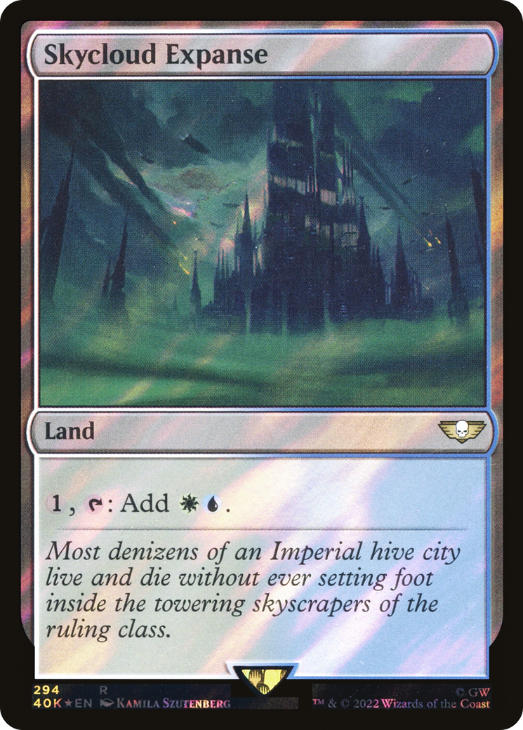 Skycloud Expanse (Surge Foil) [Universes Beyond: Warhammer 40,000]