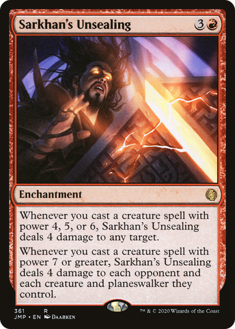 Sarkhan's Unsealing [Jumpstart]