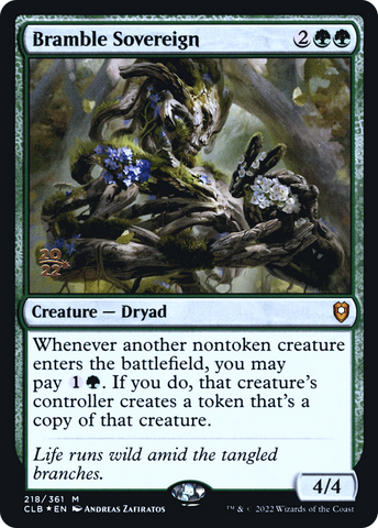 Bramble Sovereign [Commander Legends: Battle for Baldur's Gate Prerelease Promos]