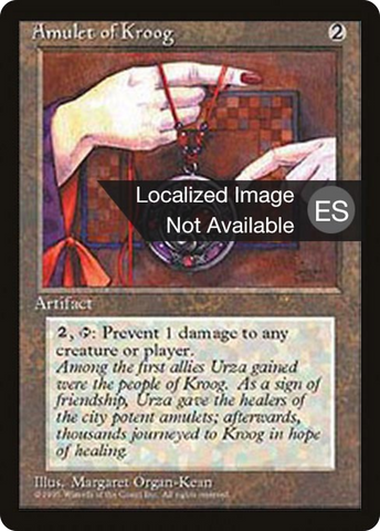 Amulet of Kroog [Fourth Edition Foreign Black Border]