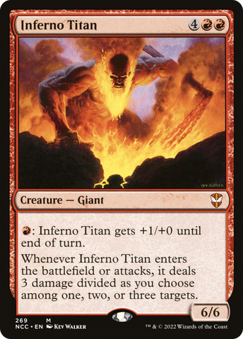 Inferno Titan [Streets of New Capenna Commander]