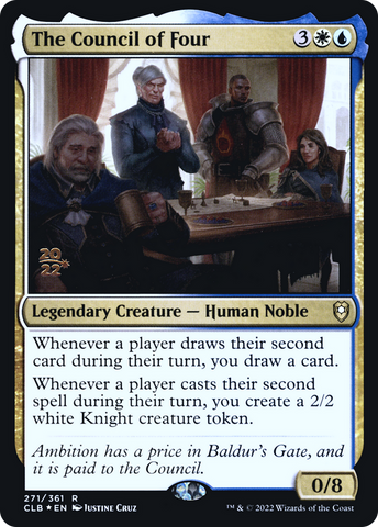 The Council of Four [Commander Legends: Battle for Baldur's Gate Prerelease Promos]