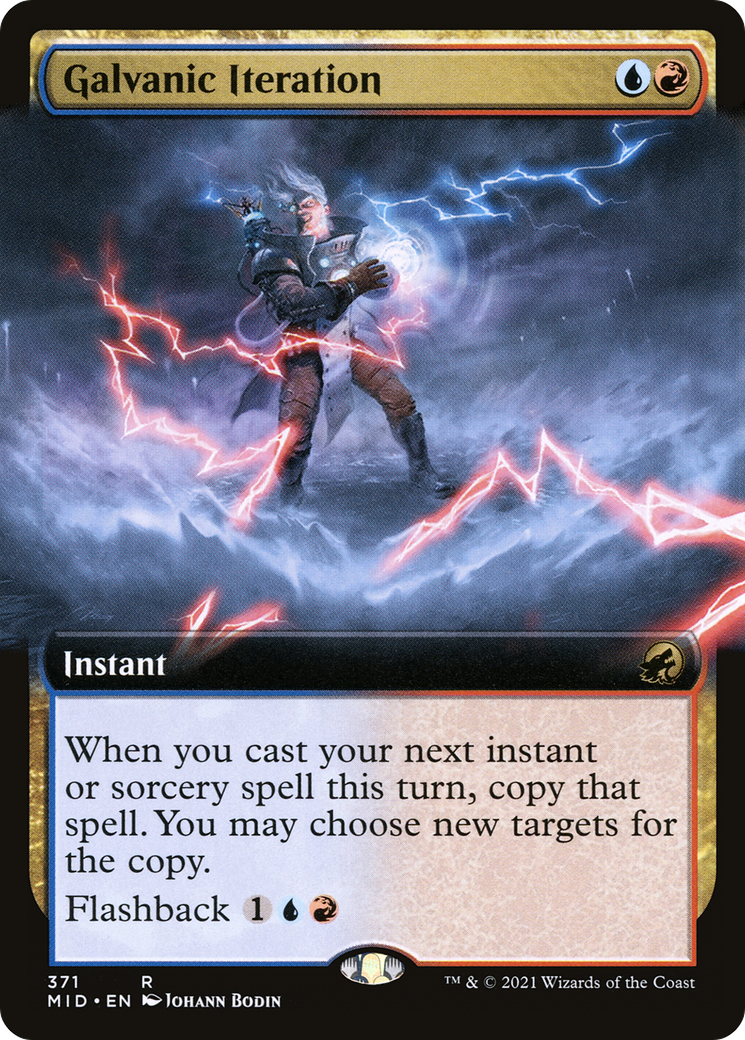 Galvanic Iteration (Extended) [Innistrad: Midnight Hunt]
