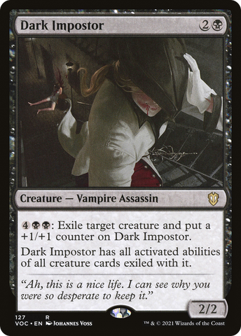 Dark Impostor [Innistrad: Crimson Vow Commander]