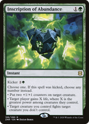 Inscription of Abundance (Promo Pack) [Zendikar Rising Promos]