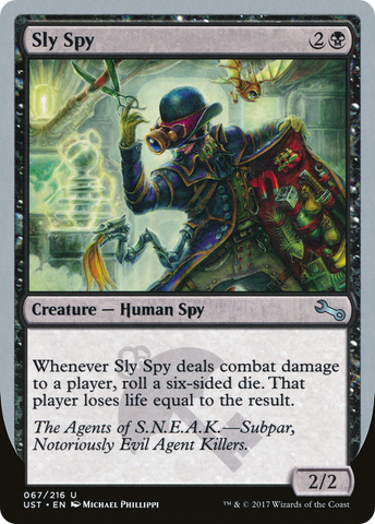 Sly Spy ("Subpar, Notoriously Evil Agent Killers") [Unstable]