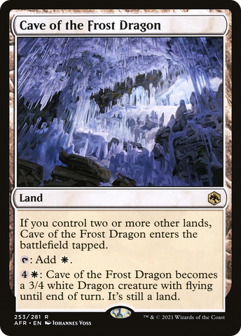 Cave of the Frost Dragon [Dungeons & Dragons: Adventures in the Forgotten Realms]