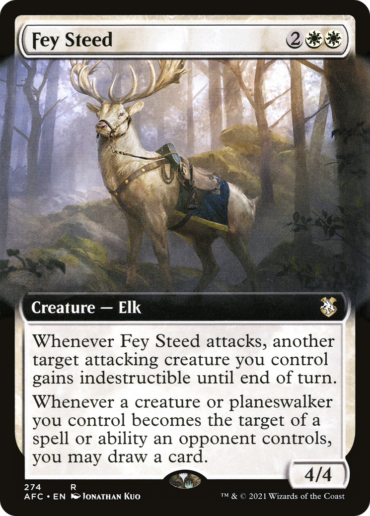 Fey Steed (Extended) [Dungeons & Dragons: Adventures in the Forgotten Realms Commander]