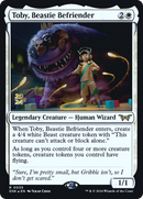 Toby, Beastie Befriender [Duskmourn: House of Horror Prerelease Promos]