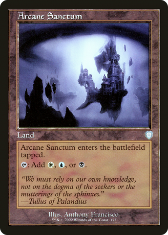 Arcane Sanctum (Retro) [The Brothers' War Commander]
