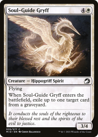 Soul-Guide Gryff [Innistrad: Midnight Hunt]