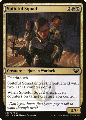 Spiteful Squad [Strixhaven: School of Mages]