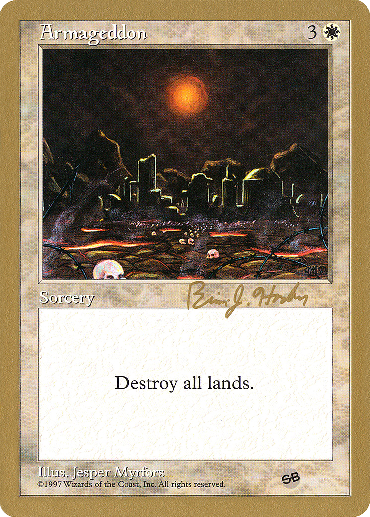 Armageddon (Brian Hacker) (SB) [World Championship Decks 1998]