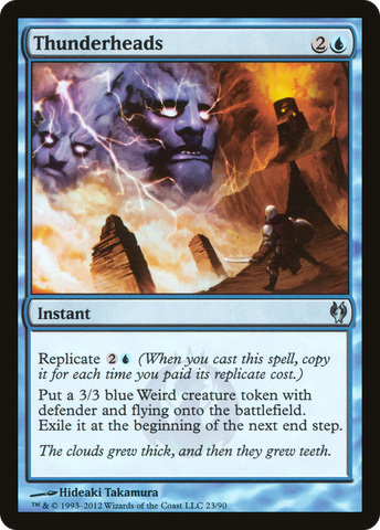 Thunderheads [Duel Decks: Izzet vs. Golgari]