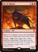 Ox of Agonas (Promo Pack) [Theros Beyond Death Promos]