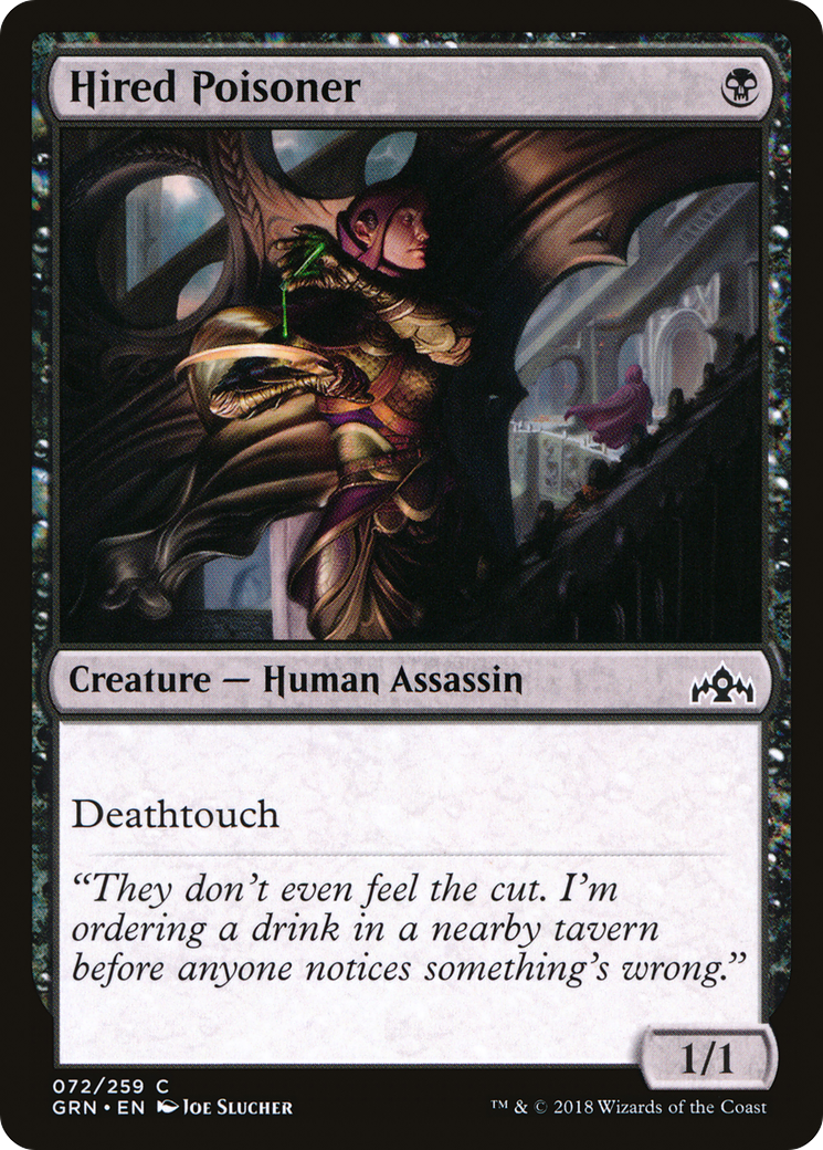 Hired Poisoner [Guilds of Ravnica]