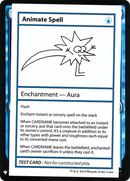 Animate Spell [Mystery Booster Playtest Cards]