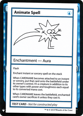 Animate Spell [Mystery Booster Playtest Cards]