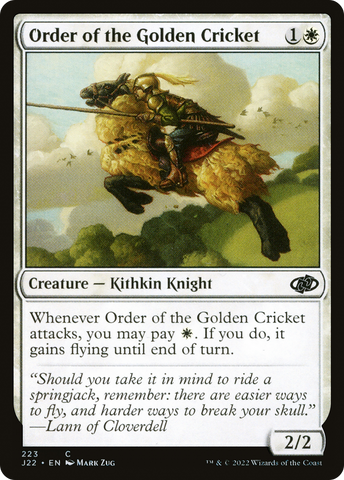 Order of the Golden Cricket [Jumpstart 2022]