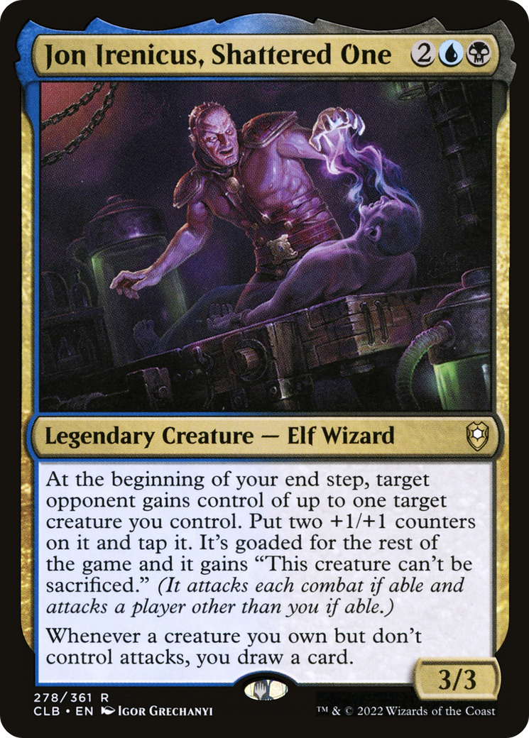 Jon Irenicus, Shattered One [Commander Legends: Battle for Baldur's Gate]