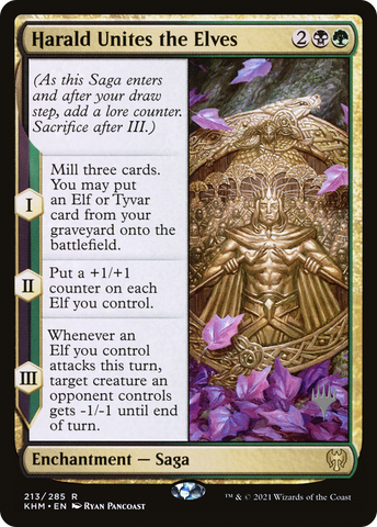 Harald Unites the Elves [Kaldheim Promo Pack]