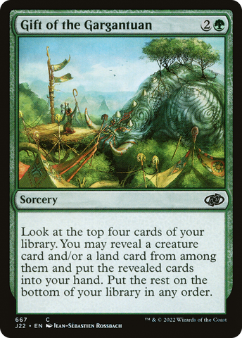 Gift of the Gargantuan [Jumpstart 2022]