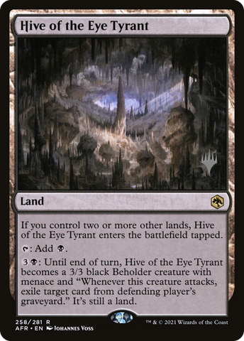 Hive of the Eye Tyrant (Promo Pack) [Dungeons & Dragons: Adventures in the Forgotten Realms Promos]