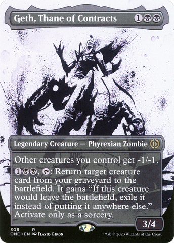 Geth, Thane of Contracts (Borderless Ichor) [Phyrexia: All Will Be One]