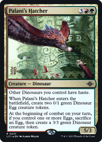 Palani's Hatcher [The Lost Caverns of Ixalan Prerelease Cards]