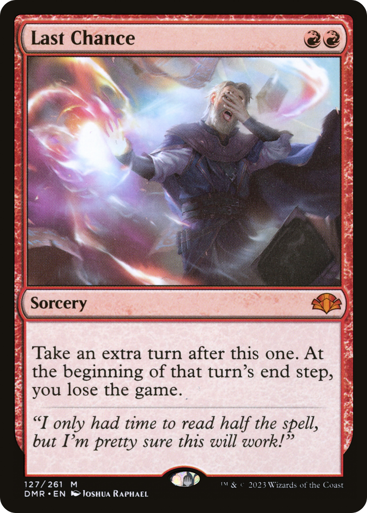 Last Chance [Dominaria Remastered]