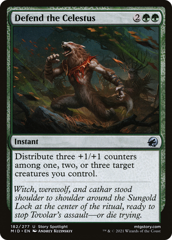 Defend the Celestus [Innistrad: Midnight Hunt]