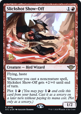 Slickshot Show-Off [Outlaws of Thunder Junction Prerelease Promos]