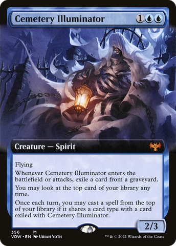 Cemetery Illuminator (Extended) [Innistrad: Crimson Vow]