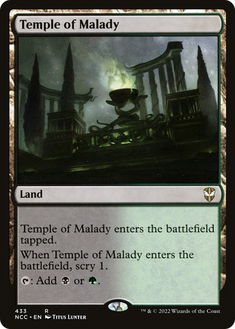 Temple of Malady [Streets of New Capenna Commander]