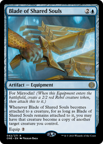 Blade of Shared Souls (Promo Pack) [Phyrexia: All Will Be One Promos]