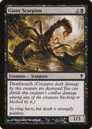 Giant Scorpion [Zendikar]